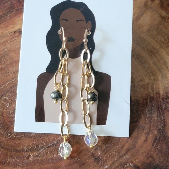 Four PAIRS of handmade REAL Pearl Earrings - Picture 1 of 8